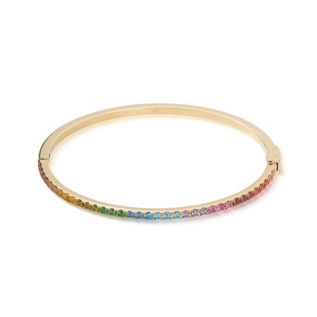 Браслет Coeur de Lion, Multicolour Rainbow-Gold 19, 0146/32-1535 19