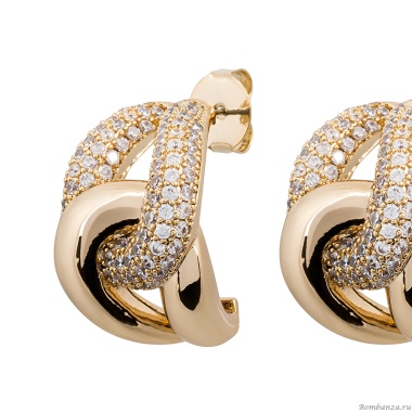 Серьги Fiore Luna,, ABE28377-01 G Серьги Fiore Luna,, ABE28377-01 G