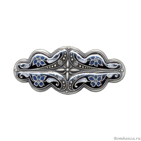 Заколка для волос Незабудка G63101 BW/BL