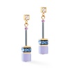 Серьги Coeur de Lion, Purple-Blue, 3030/21-0807 Серьги Coeur de Lion, Purple-Blue, 3030/21-0807