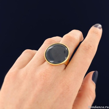 Кольцо TARATATA, Instinct, разъемное, смола, слюдяной порошок, TT-H25-10428-204 синий