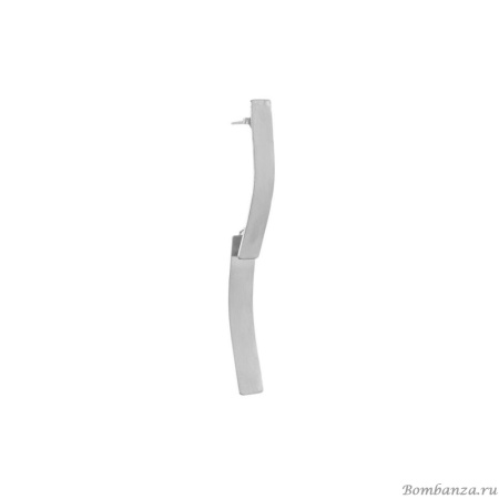 Серьги Katerina Vassou, Aurora, с плоскими пластинами, KV23.2-305970 серебристый Серьги Katerina Vassou, Aurora, с плоскими пластинами, KV23.2-305970 серебристый