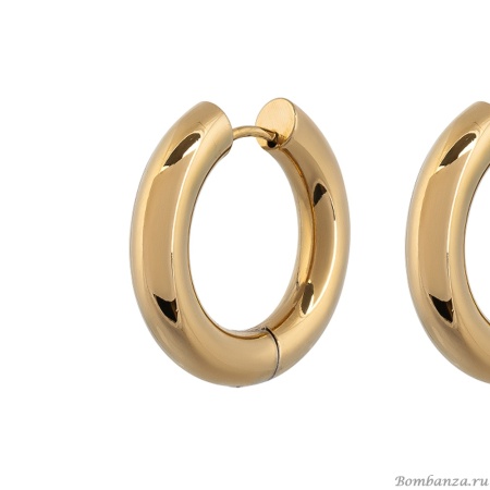 Серьги Fiore Luna, 25, AWE2894-G-5-25mm