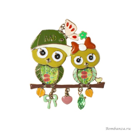 Брошь Shadore, Совы