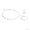 Колье Coeur de Lion, White-Silver, 4087/10-1417 Колье Coeur de Lion, White-Silver, 4087/10-1417
