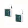 Серьги Taratata, Gombos, с зелеными кристаллами Серьги Taratata, Gombos, с зелеными кристаллами