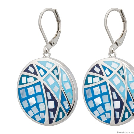 Серьги Fiore Luna,, AE01156-4 BL/S