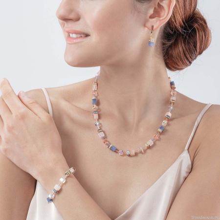 Колье Coeur de Lion, Light Blue 4605/10-0720. Германия