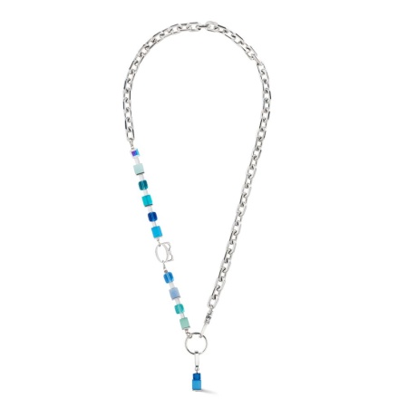 Колье Coeur de Lion, Blue-Turquoise, 4712/10-0706