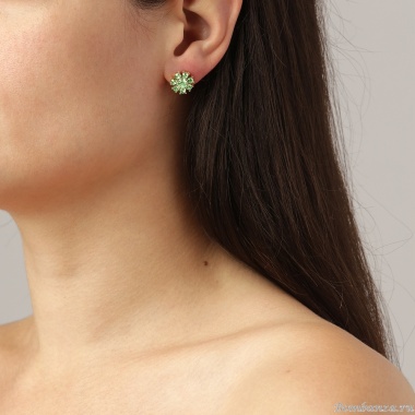 Серьги Dyrberg Kern, CARNEA SG LIGHT GREEN / CRYSTAL, 460074 Серьги Dyrberg Kern, CARNEA SG LIGHT GREEN / CRYSTAL, 460074