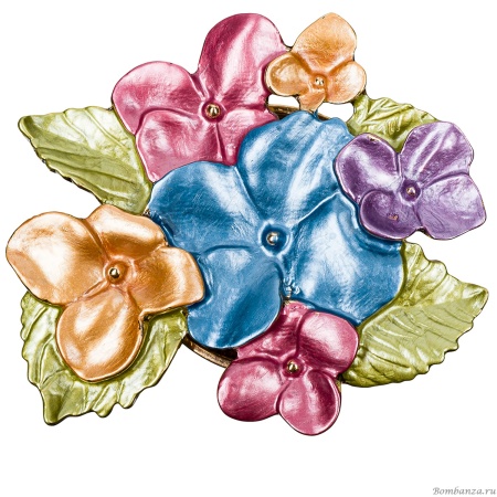 Брошь Shadore, Фиалки