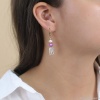 Серьги Nature Bijoux, Monte Rosso, аметист, горный хрусталь, жемчуг, NB24.1-12-79344 фиолетовый Серьги Nature Bijoux, Monte Rosso, аметист, горный хрусталь, жемчуг, NB24.1-12-79344 фиолетовый