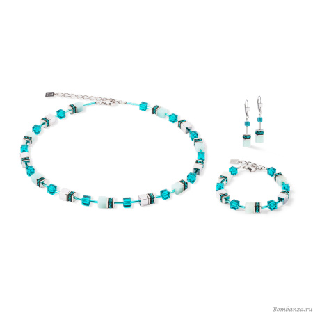 Колье Coeur de Lion, Dark Green-Silver, 4010/10-0548. Германия