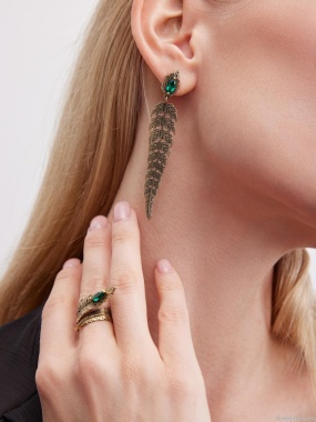 Кольцо Fiore di Firenze AN6350 SMERALDO Кольцо Fiore di Firenze AN6350 SMERALDO