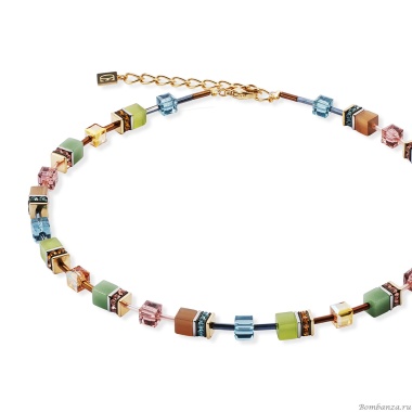 Колье Coeur de Lion, Olive-Green, 2838/10-0905 Колье Coeur de Lion, Olive-Green, 2838/10-0905