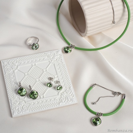 Кольцо Fiore Luna, Peridot