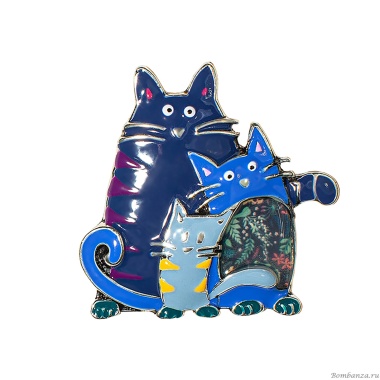 Брошь Shadore, Котики