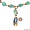 Колье Alcozer&J, с амазонитом, AL-C58BS22-R зеленый