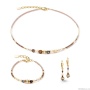 Серьги Coeur de Lion, Brown-Gold 4349/20-1116. Германия