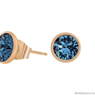 Пусеты Fiore Luna, Indicolite