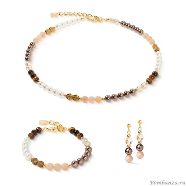 Колье Coeur de Lion, Brown, 4244/10-1100 Колье Coeur de Lion, Brown, 4244/10-1100