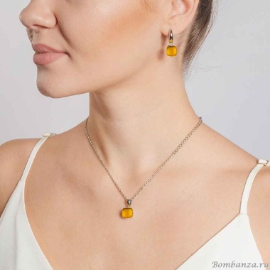 Колье Qudo, Firenze sunflower 400255.1 BR/S Колье Qudo, Firenze sunflower 400255.1 BR/S