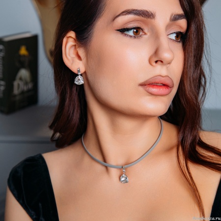 Серьги Fiore Luna, Crystal