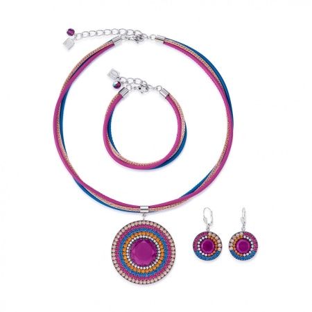 Серьги Coeur de Lion, Multicolor Winter 2, 4922/20-1567. Германия