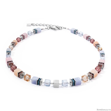 Колье Coeur de Lion, Light blue-Beige, 3039/10-0738 Колье Coeur de Lion, Light blue-Beige, 3039/10-0738. Германия