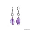 Серьги Lanzerotti, Iris, с аметистом, LZ-26.03-072 фиолетовый