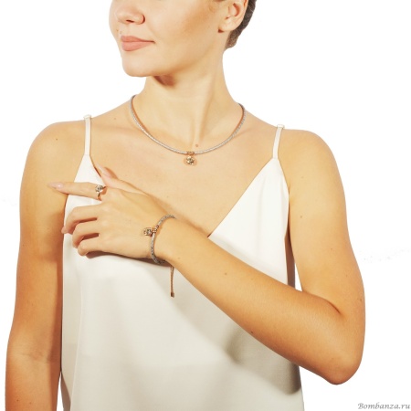 Колье Fiore Luna, Silver Shade