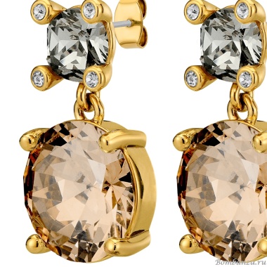 Серьги Dyrberg Kern, NICOLA SG GREY/GOLDEN, 450148 Серьги Dyrberg Kern, NICOLA SG GREY/GOLDEN, 450148
