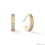 Серьги Coeur de Lion, Multicolour Pastel Gold, 0127/21-1590. Германия