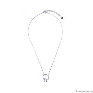 Колье Moon Paris, Ikita, с подвеской, MIK-22.03-005 серебристый