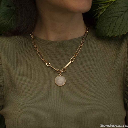 Колье Fiore Luna, ROSE QUARTZ