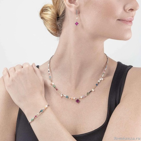 Колье Coeur de Lion, Brilliant Square Multicolour, 6007/10-1544. Германия