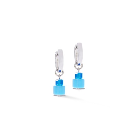 Серьги Coeur de Lion, Blue-Turquoise, 4712/21-0706