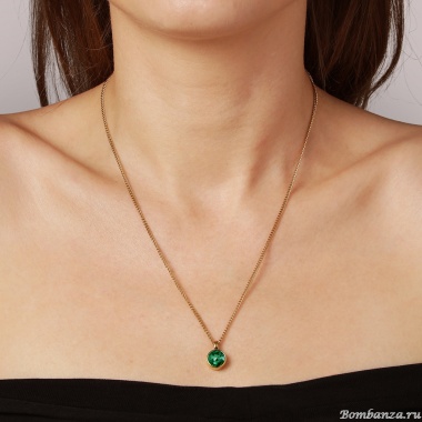 Колье Dyrberg Kern, ETTE SG EMERALD GREEN, 360016 Колье Dyrberg Kern, ETTE SG EMERALD GREEN, 360016