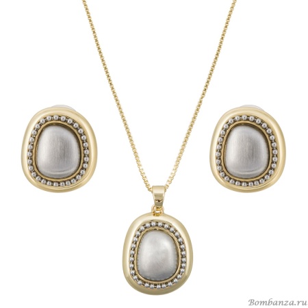 Комплект Fiore Luna, колье+серьги, SG207547E-001 G