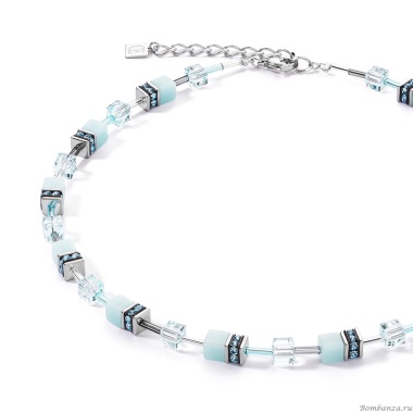 Колье Coeur de Lion, Light Aqua, 4020/10-2020 Колье Coeur de Lion, Light Aqua, 4020/10-2020