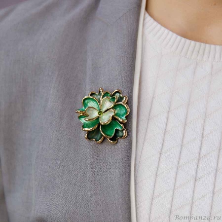 Брошь Shadore, Цветок