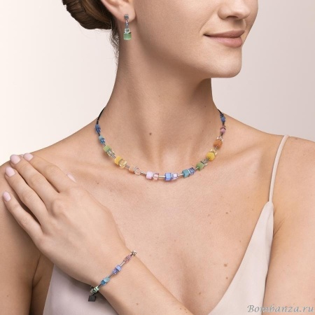 Серьги Coeur de Lion, Multicolor Pastel 5020/21-1522. Германия