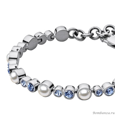 Браслет Dyrberg Kern, SACHA SS LIGHT SAPPHIRE / WHITE PEARL, 460097 Браслет Dyrberg Kern, SACHA SS LIGHT SAPPHIRE / WHITE PEARL, 460097