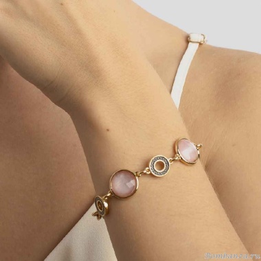 Браслет Possebon,  quartz rose Браслет Possebon,  quartz rose