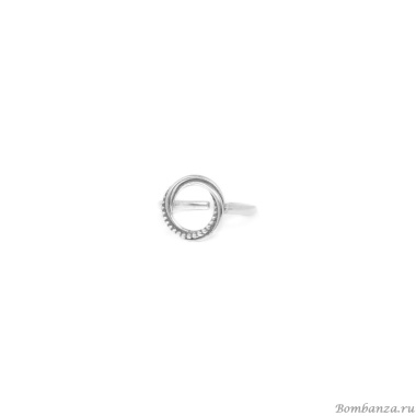 Кольцо Ori Tao, Memphis, разъемное, переплетенные кольца, OT22.2-19-40006 серебристый