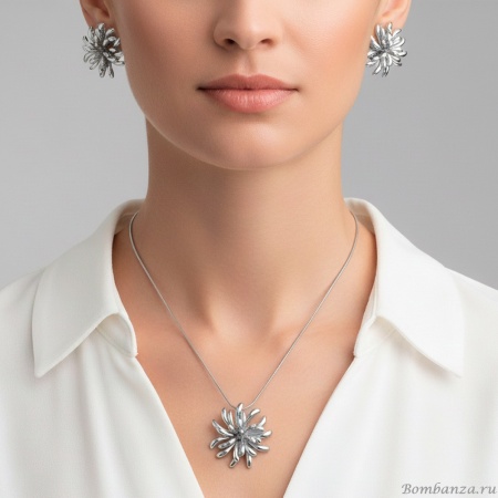 Комплект Fiore Luna, колье+серьги, SG201746E-002 S