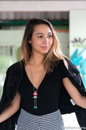 Колье Taratata, Cannibalos, серебристое, с цветной эмалью, TT-T20-50107-10M