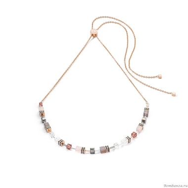 Колье Coeur de Lion, Rose-Grey, 3035/10-1912 Колье Coeur de Lion, Rose-Grey, 3035/10-1912
