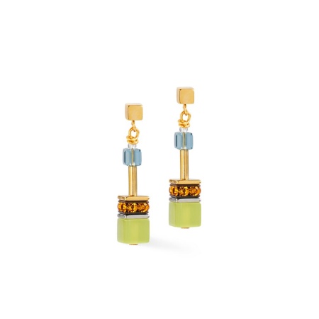 Серьги Coeur de Lion, Olive-Green, 2838/21-0905