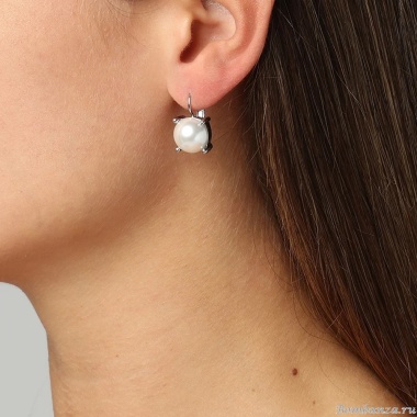 Серьги Dyrberg Kern, AGNETA SS WHITE PEARL, 360007 Серьги Dyrberg Kern, AGNETA SS WHITE PEARL, 360007